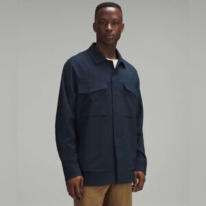 LIKE NEW Lululemon Cargo Pocket Shirt Jacket True Navy XL
